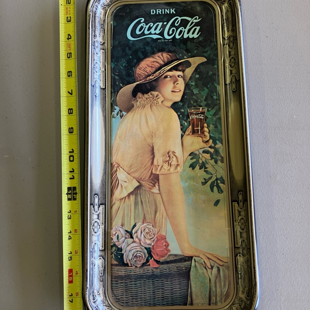 Coca-Cola Vintage Style Metal Tray